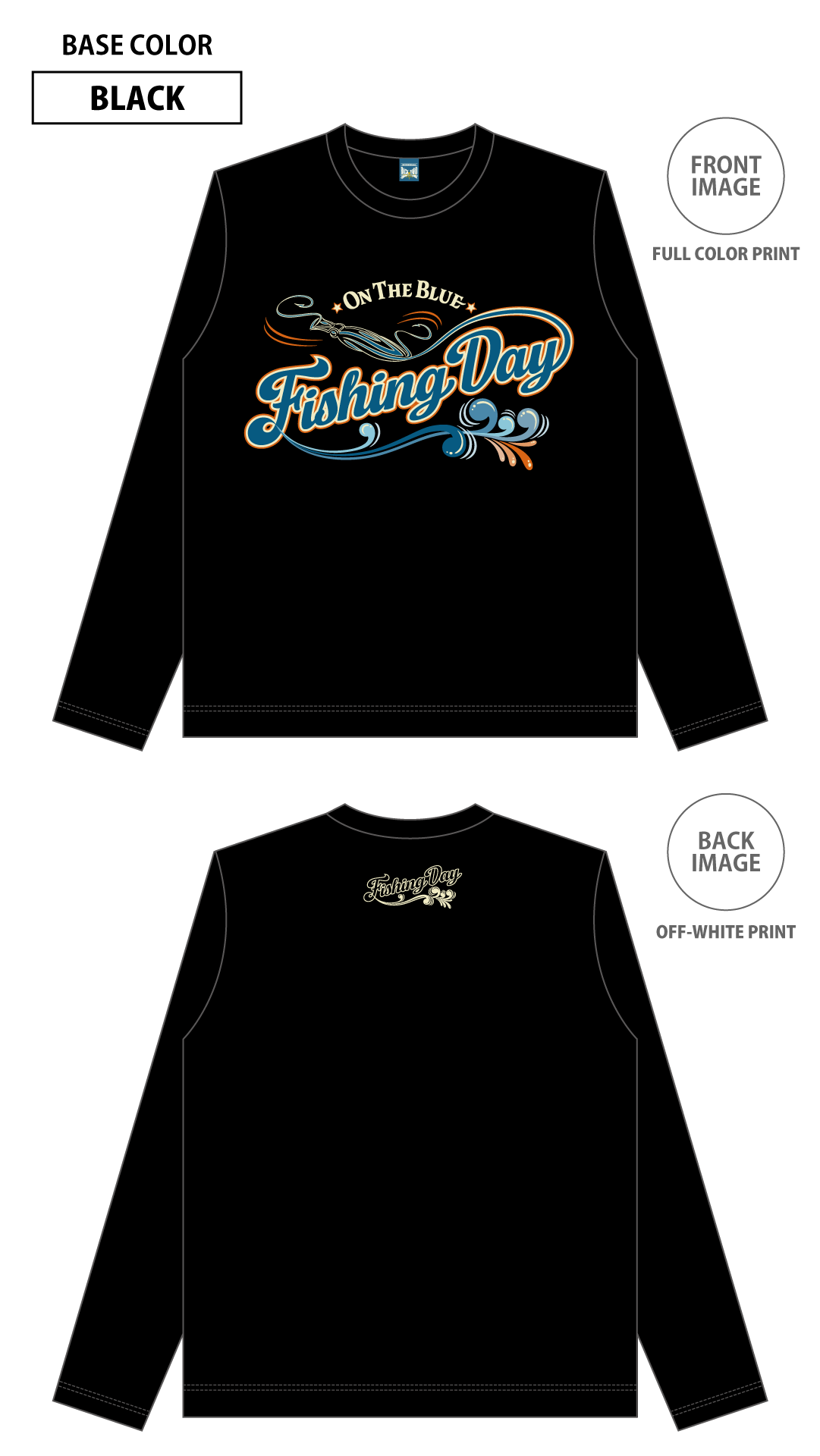 Fishing Day (Glow Emperor Ver.) / LONG SLEEVE Tee