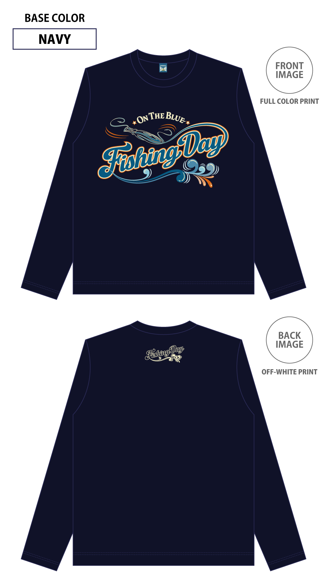 Fishing Day (Glow Emperor Ver.) / LONG SLEEVE Tee