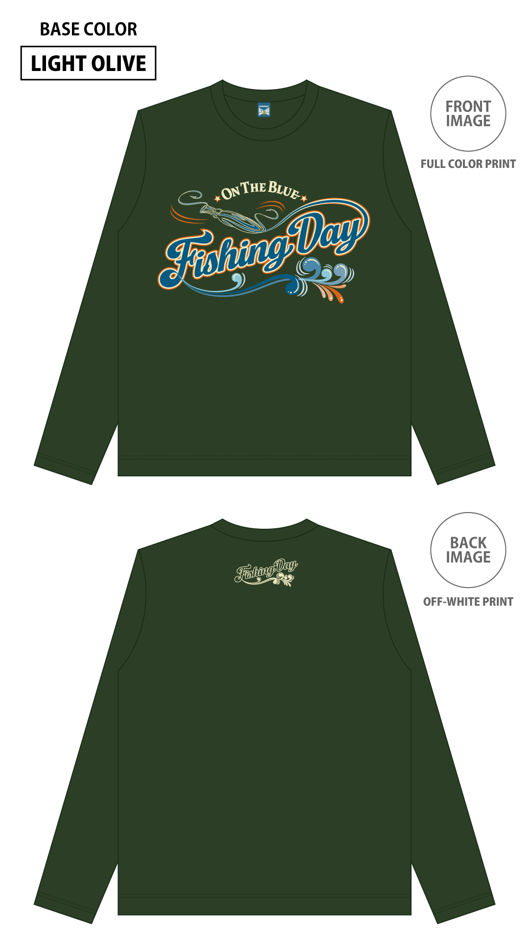 Fishing Day (Glow Emperor Ver.) / LONG SLEEVE Tee