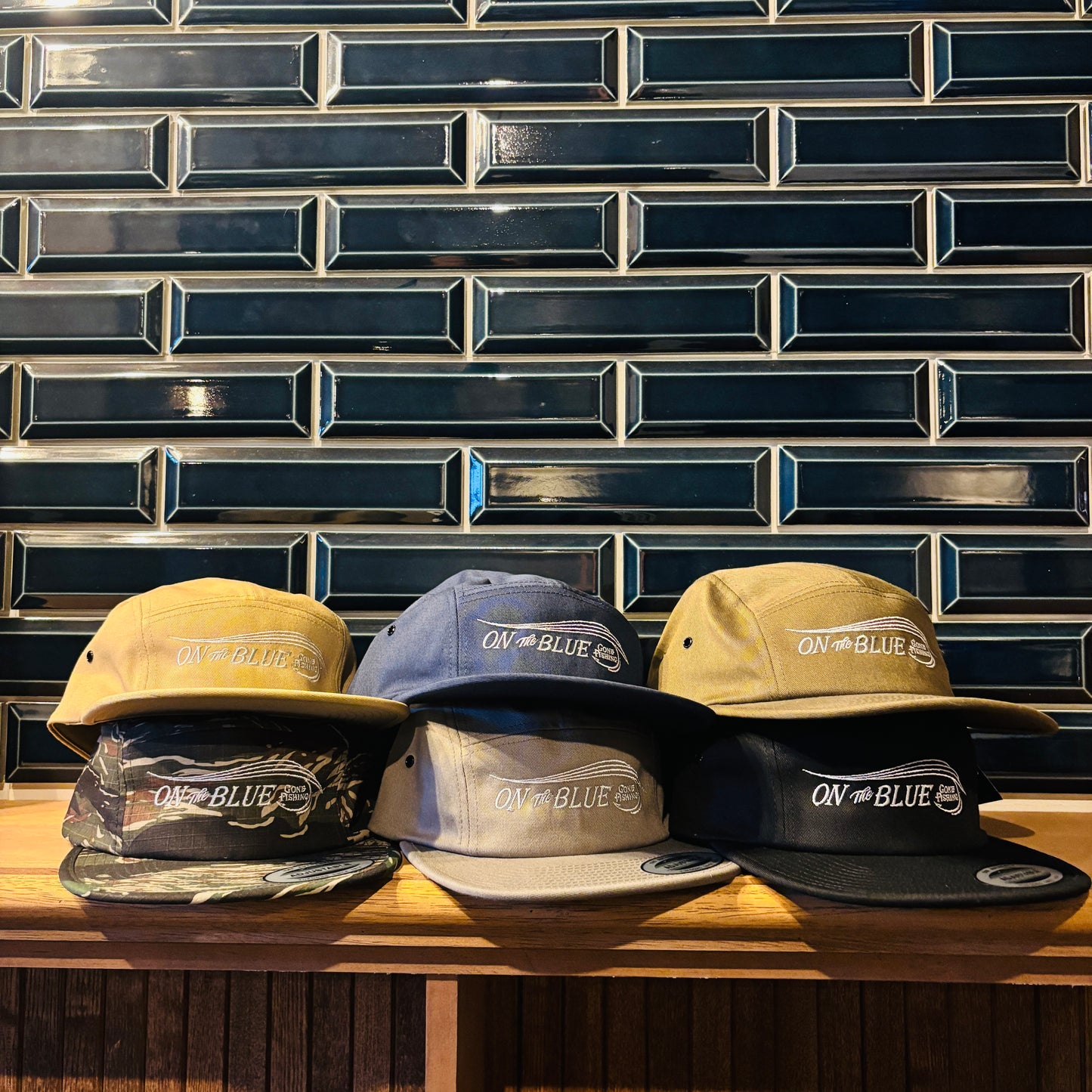 "Gone Fishing" Classic jet cap