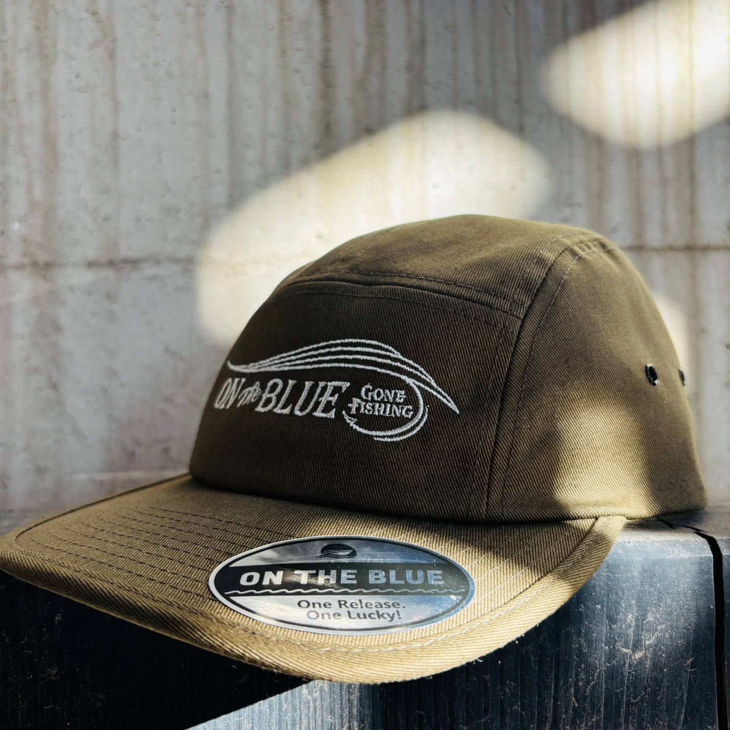 "Gone Fishing" Classic jet cap