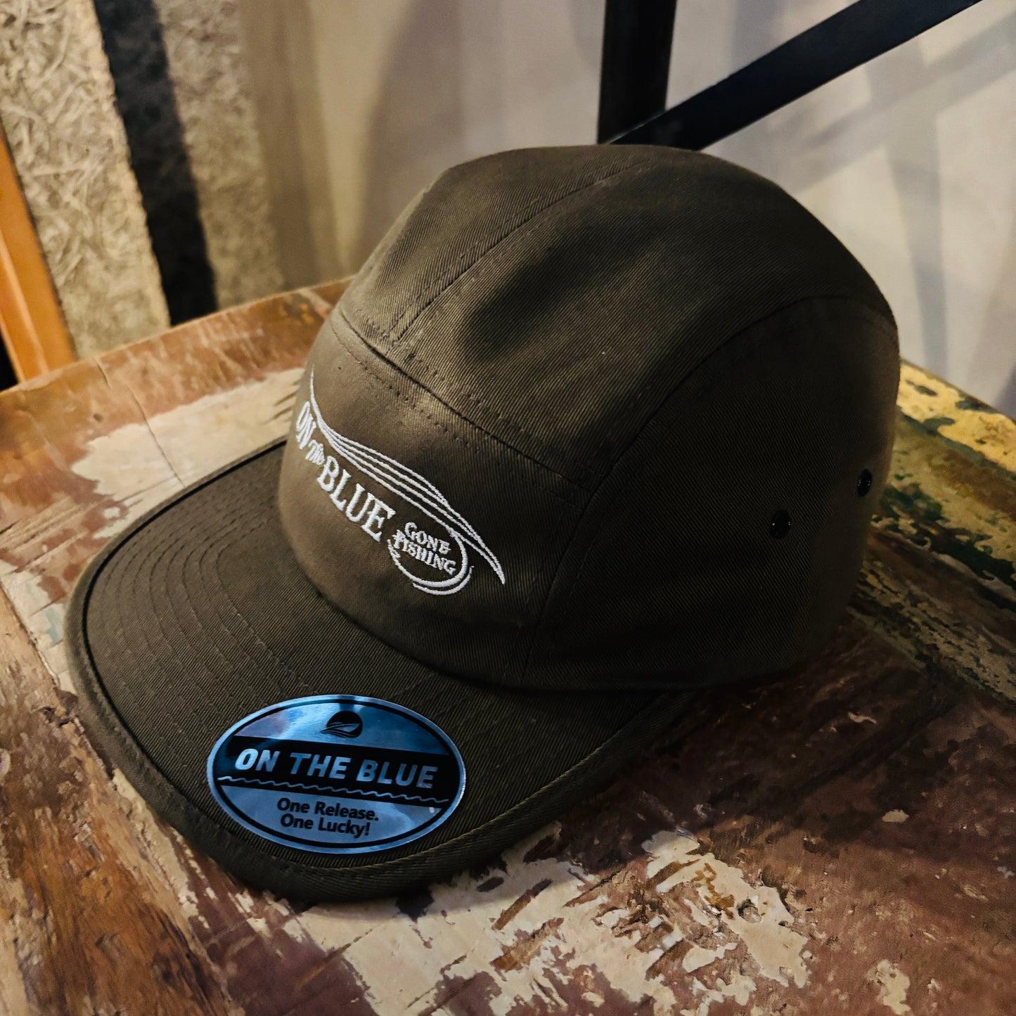 "Gone Fishing" Classic jet cap