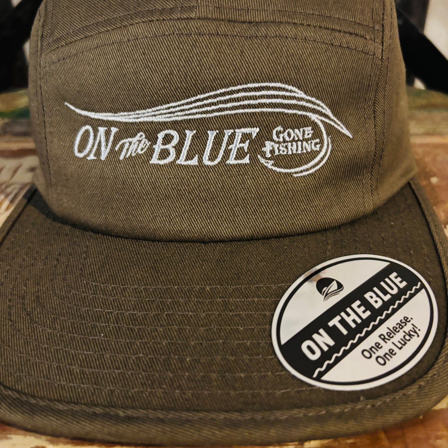 "Gone Fishing" Classic jet cap