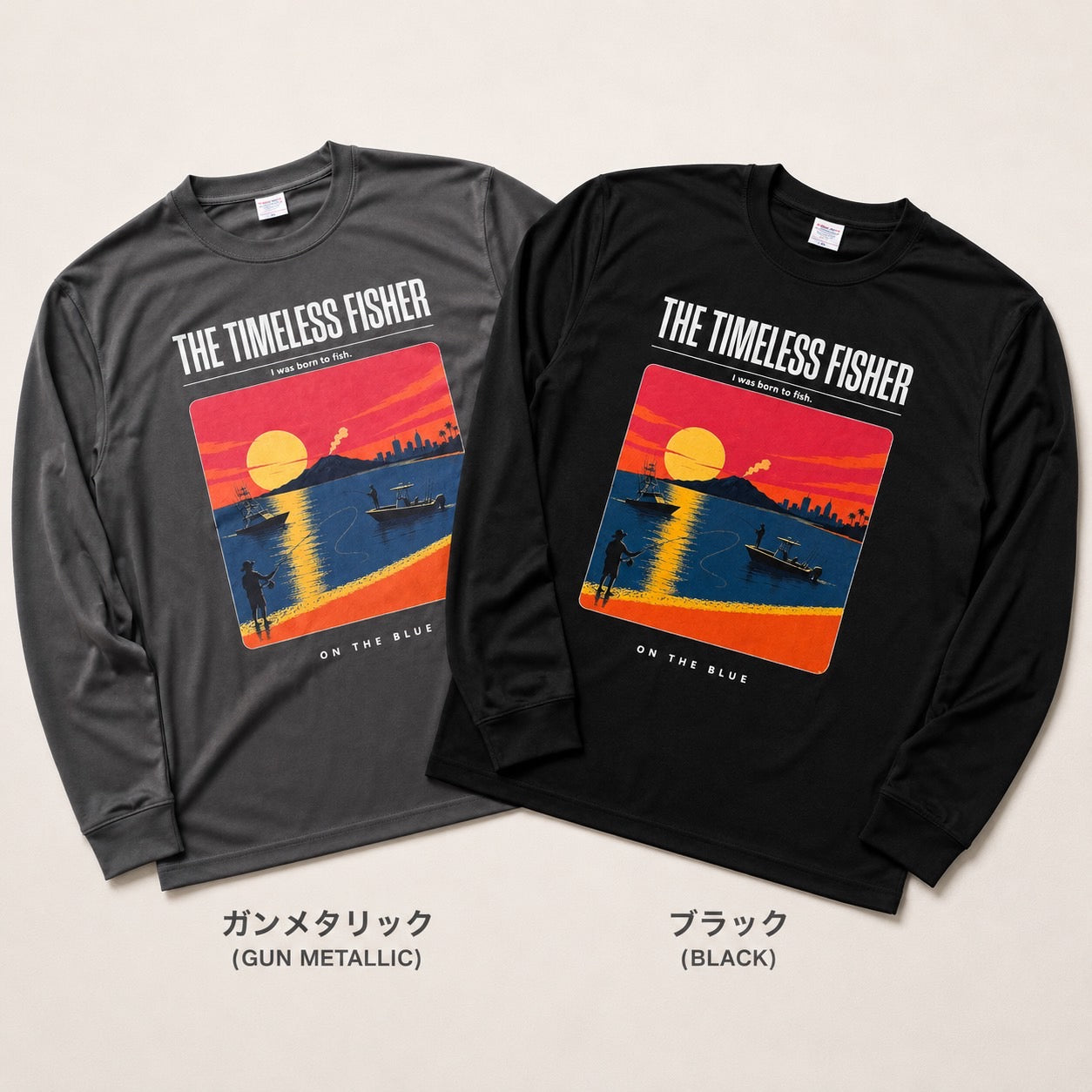 “THE TIMELESS FISHER”
シルキードライロングT