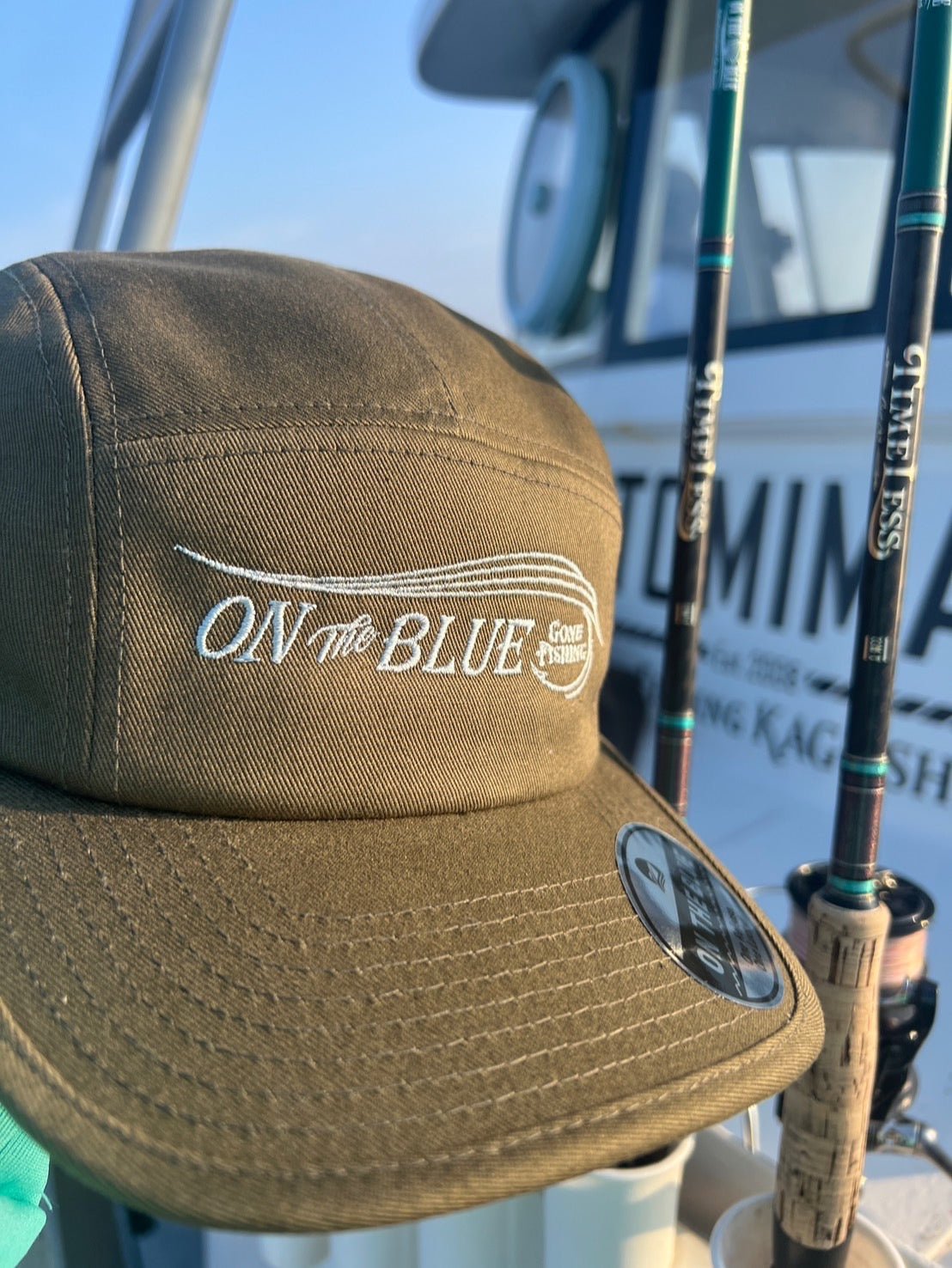 "Gone Fishing" Classic jet cap