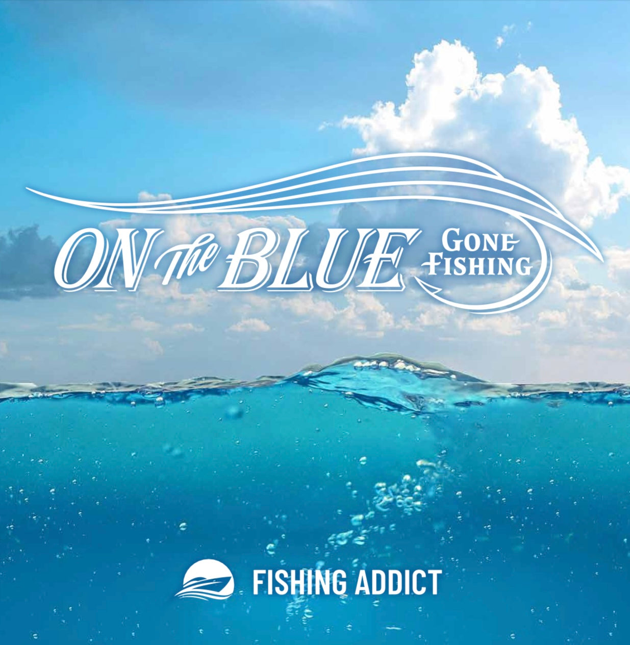 "Gone fishing"シルキードライロングT