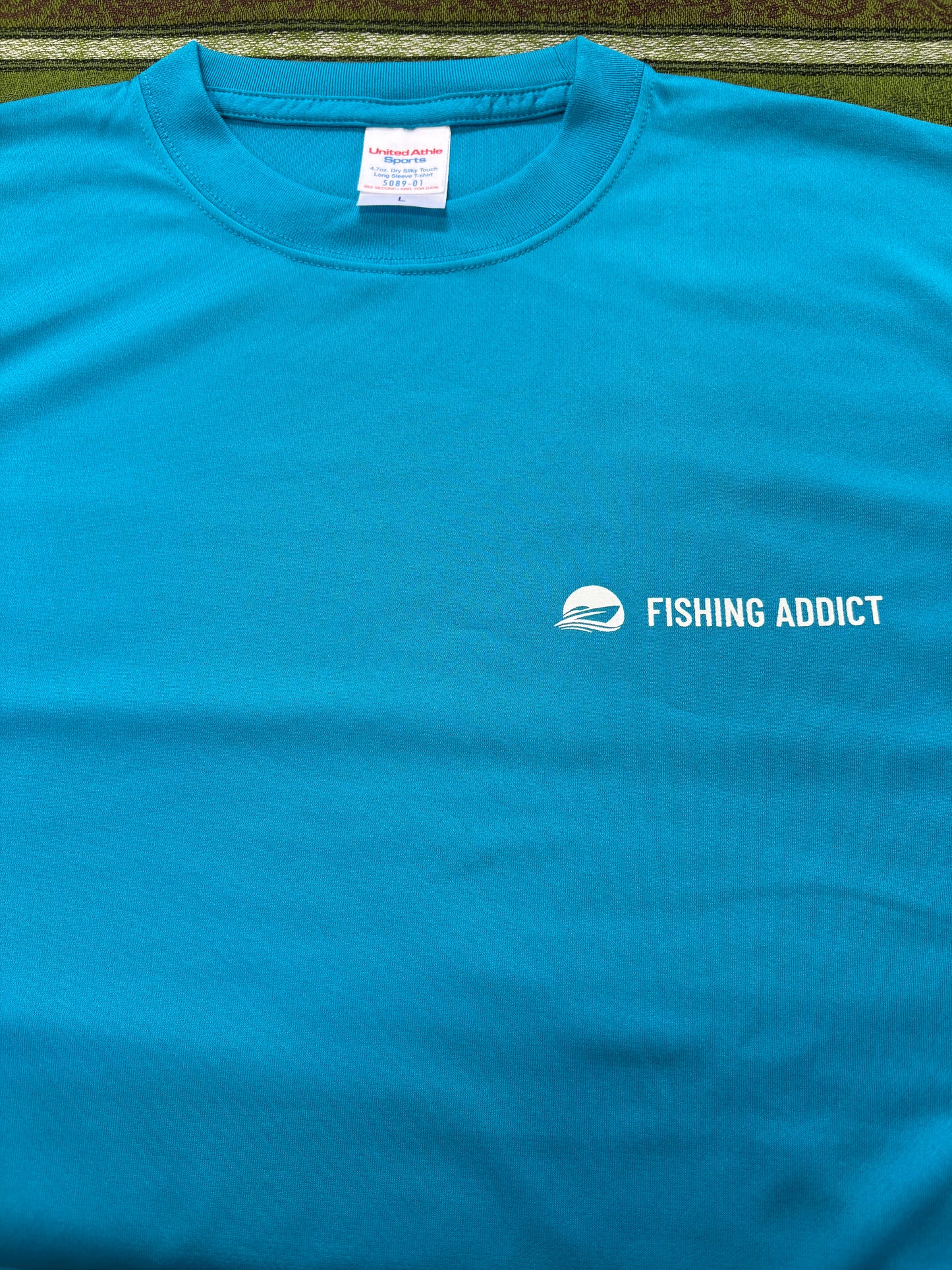 "Gone fishing"シルキードライロングT