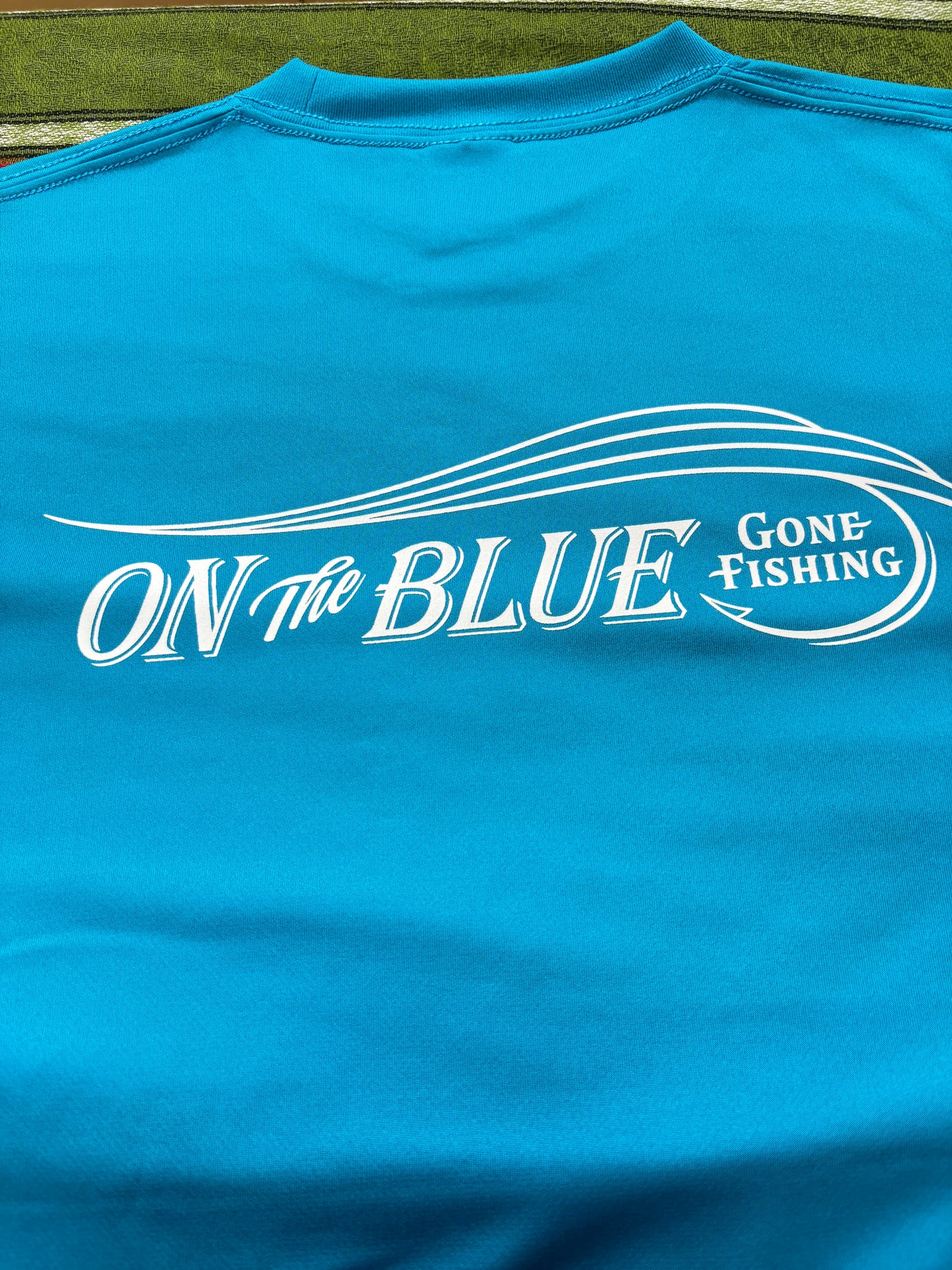 "Gone fishing"シルキードライロングT