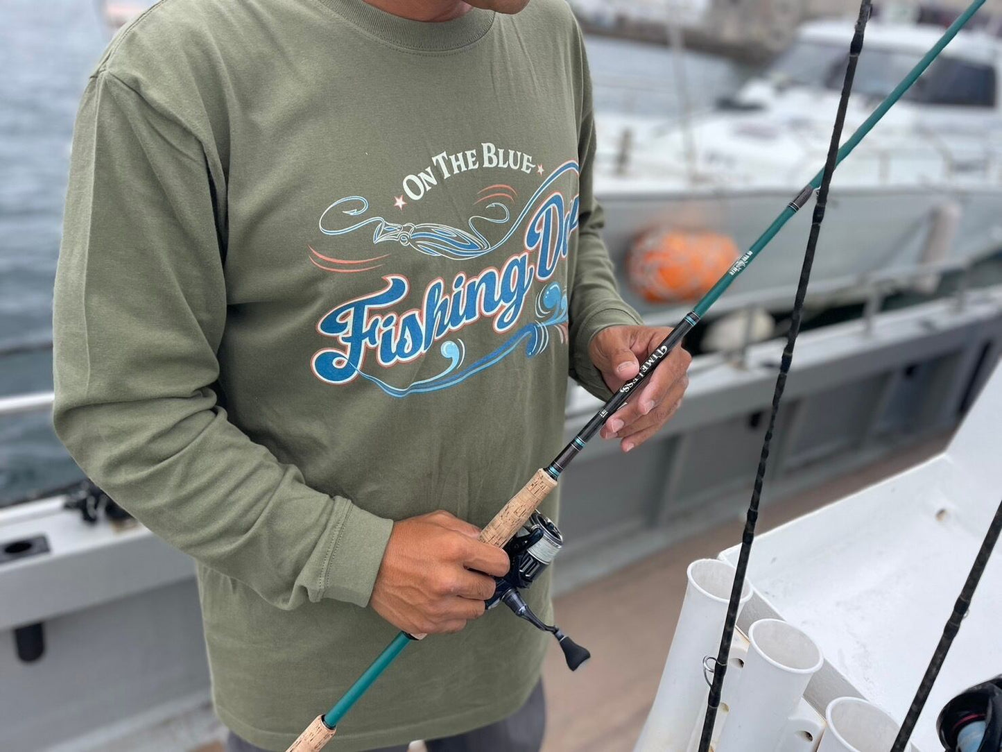 Fishing Day (Glow Emperor Ver.) / LONG SLEEVE Tee