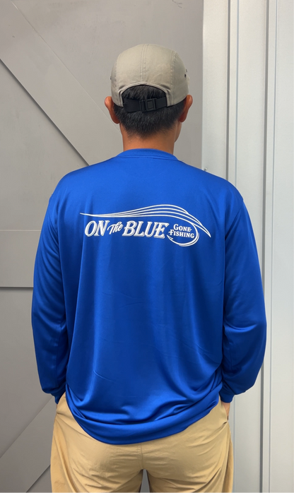 "Gone fishing"シルキードライロングT