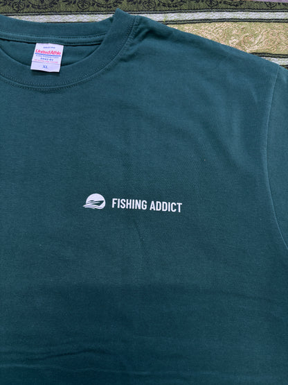"Gone fishing"6.2ozプレミアムTシャツ