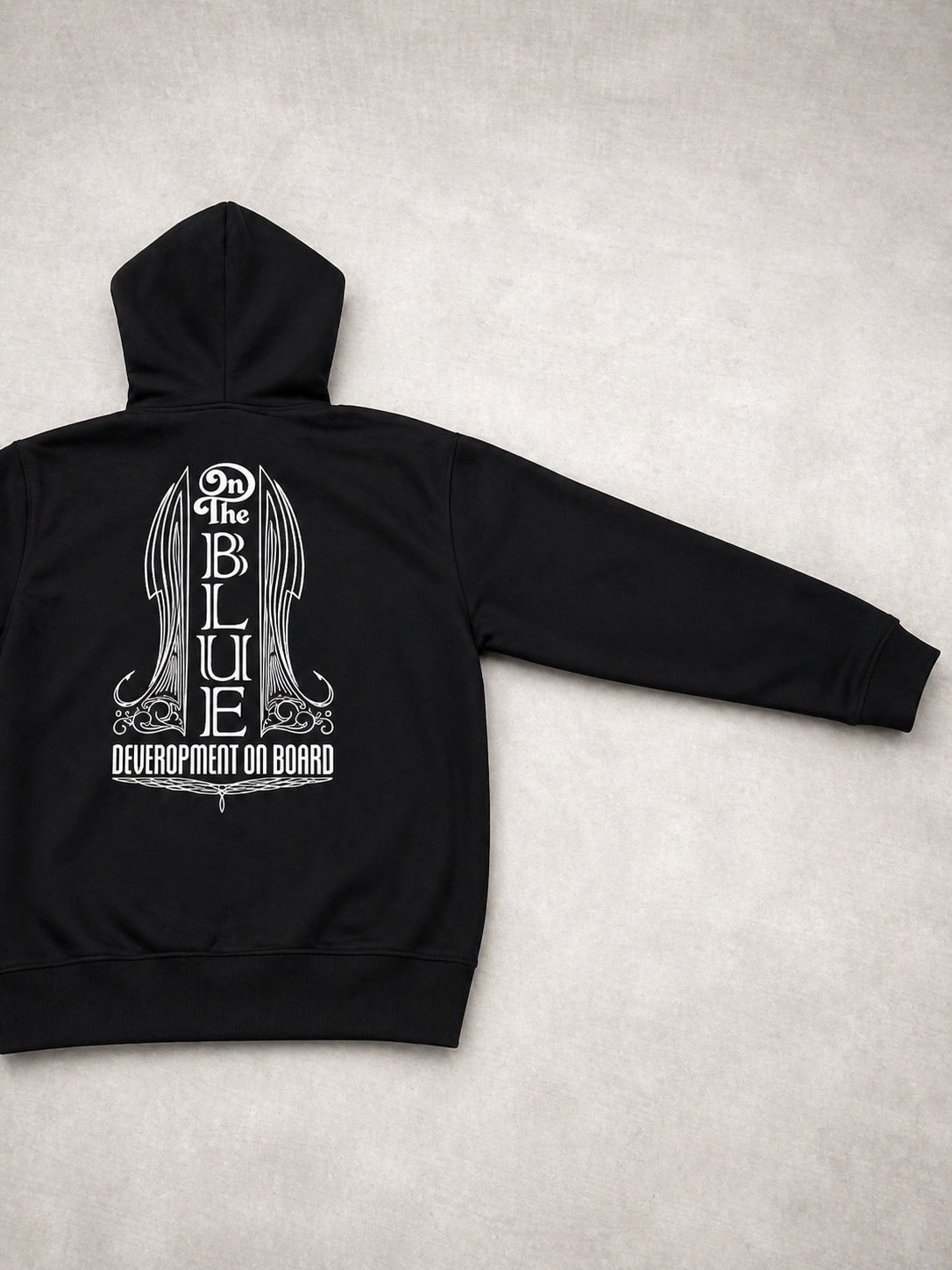 "DEVEROPMENT ON BOARD" 10.0oz T/C ｽｳｪｯﾄﾌﾙｼﾞｯﾌﾟﾊﾟｰｶ（裏起毛）
