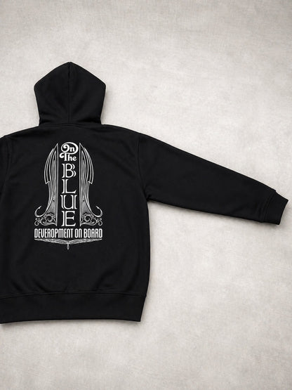 "DEVEROPMENT ON BOARD" 10.0oz T/C ｽｳｪｯﾄﾌﾙｼﾞｯﾌﾟﾊﾟｰｶ（裏起毛）