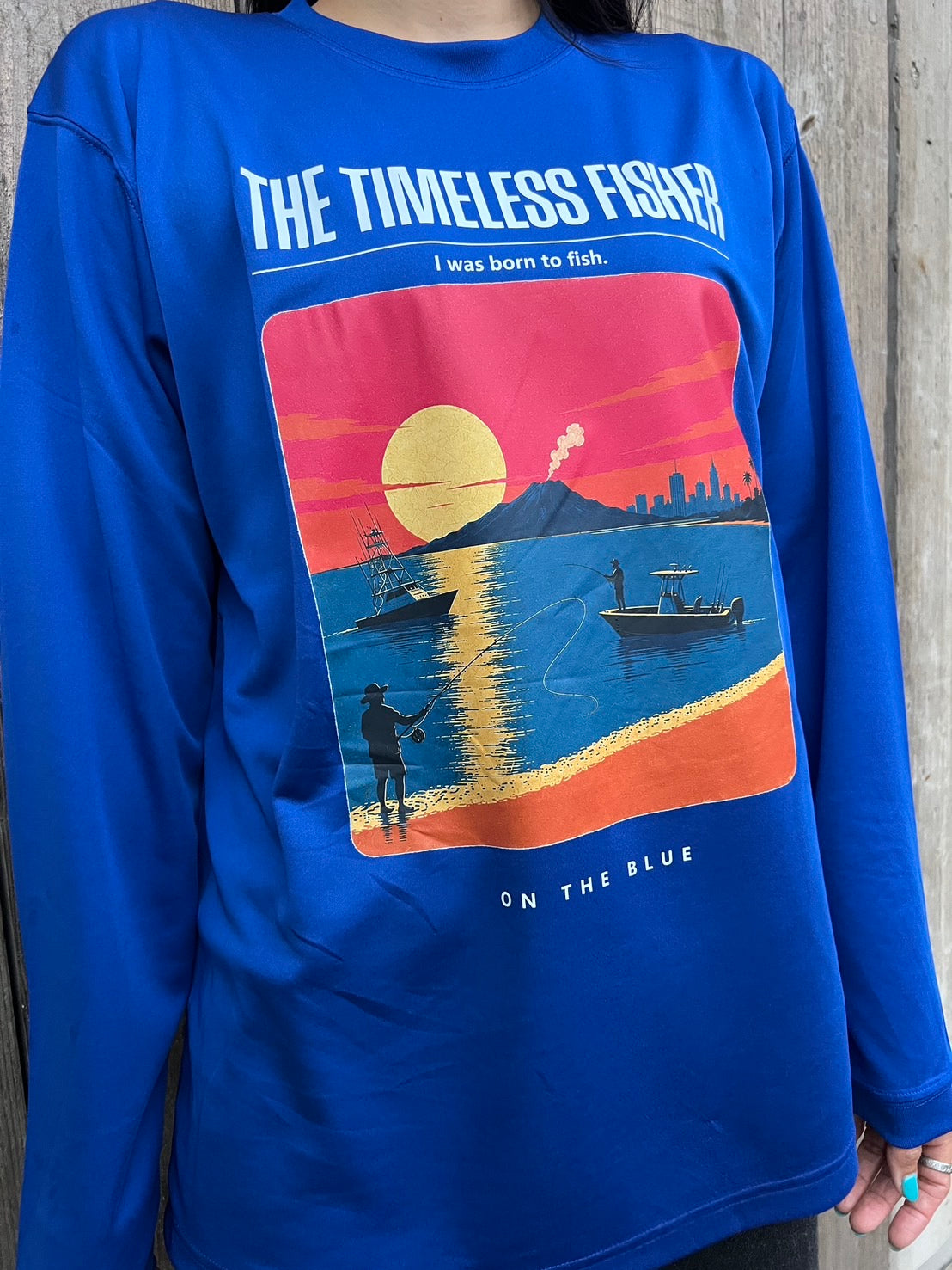 “THE TIMELESS FISHER”
シルキードライロングT