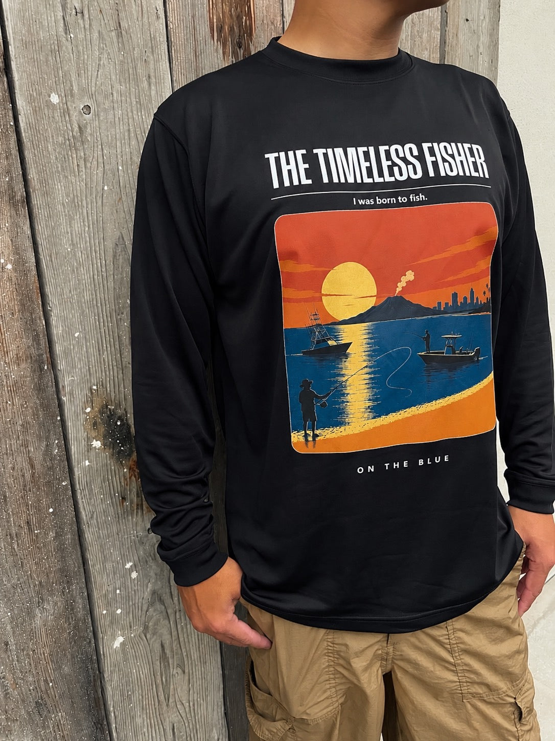 “THE TIMELESS FISHER”
シルキードライロングT